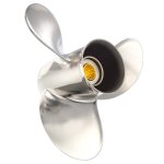 Solas Propeller Saturn 3 Tohatsu, Nissan, Mercury, Honda (25-30HP) 10 Spline 12 Pitch - 5221-100-12