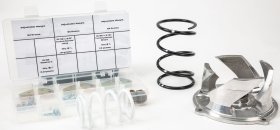 STRAIGHTLINE Straightline Clutch Kits Polaris CLUTCH KIT WITH ADJ WEIGHTS POL 6K+ STK PIPE - 123-157