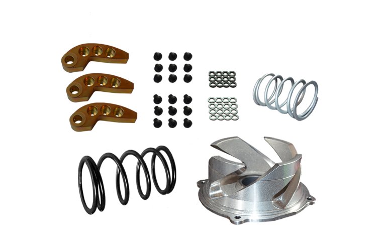 STRAIGHTLINE Straightline Clutch Kits Polaris CLUTCH KIT WITH ADJ WEIGHTS POL 0-3K STK PIPE - 123-160