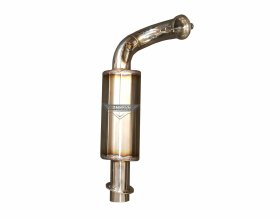STRAIGHTLINE Lightweight Silencer/Muffler LIGHTWEIGHT MUFFLER STAINLESS - 132-161