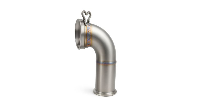 STRAIGHTLINE Wastegate Outlet Pipe WASTEGATE OUTLET PIPE POL BOOST `22-UP - 132-163