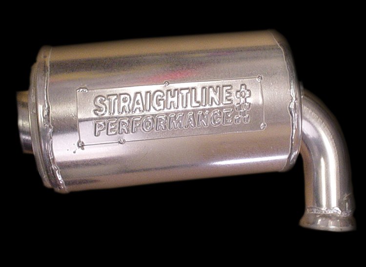 STRAIGHTLINE Lightweight Silencer/Muffler SIL. S-D 500/600/ - 134-108