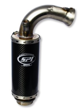 STRAIGHTLINE Lightweight Silencer/Muffler LIGHTWEIGHT SILENCER CARBON FIBER - 134-169
