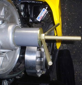 STRAIGHTLINE QRS Secondary Clutch Spring Compressor Ski-Doo Snowmobile CLUTCH TOOL - 151-107 STRAIGHTLINE QRS Secondary Clutch Spring Compressor Ski-Doo Snowmobile CLUTCH TOOL - 151-107