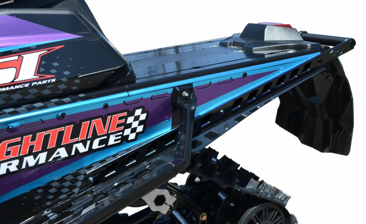 STRAIGHTLINE Tru Carbon Fiber Rear Bumper CARBON FIBER REAR BUMPER BLACK - 182-128
