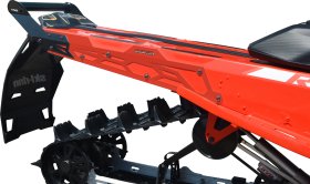 STRAIGHTLINE Hide 'N' Go Rear Bumper HIDE 'N' GO REAR BUMPER S-D 154" RED - 183-235-RED