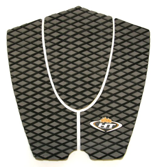 Hydro Turf Sup Pads Tail Patch With Kick Tail & Arch Bar - Blk/