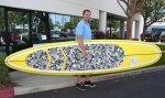 Hydro Turf Sup Pads Traction Mat - Diamond Groove