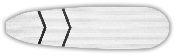 Hydro Turf Sup Pads Traction Mat - Grooved