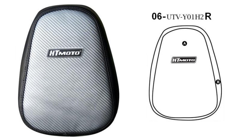 Hydroturf (07-08) Yamaha Rhino Right Head Rest Cover