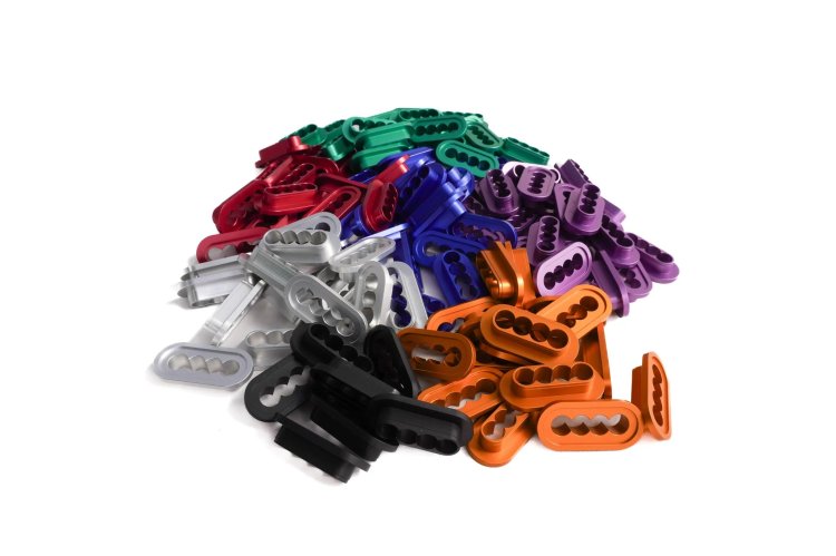Worx Racing Worx Sponsons Insert Silver 10 pack - WR-INS-S9