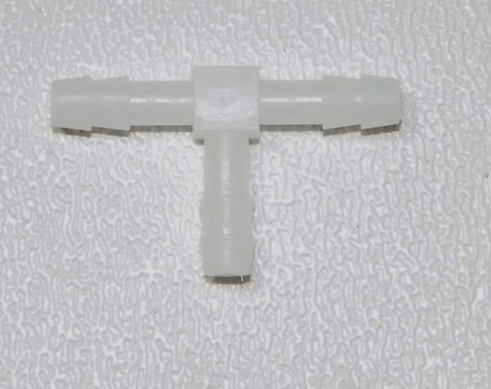 WSM PWC Fuel items Plastic T Fitting 1/8'' x 1/8'' x 1/8'' - 006-518