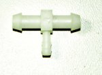 WSM PWC Fuel items Plastic T Fitting 1/4'' x 1/4'' x 1/8'' - 006-521