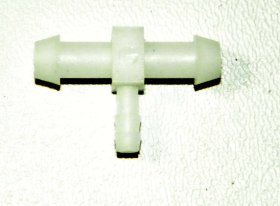WSM PWC Fuel items Plastic T Fitting 1/4'' x 1/4'' x 1/8'' - 006-521