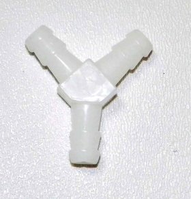 WSM PWC Fuel items Plastic Y Fitting 1/4'' x 1/4'' x 1/4'' - 006-527 WSM PWC Fuel items Plastic Y Fitting 1/4'' x 1/4'' x 1/4'' - 006-527