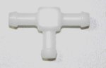 WSM PWC Fuel items Plastic T Fitting 1/4'' x 1/4'' x 1/4'' - 006-529