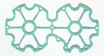 WSM PWC Gaskets & Orings Head Cover Gasket Yamaha 650 91-93 - 007-402