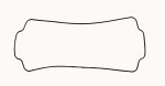 WSM PWC Gaskets & Orings Oil Cooler Gasket Yamaha 1000 / 1100 02-15 - 007-597-03