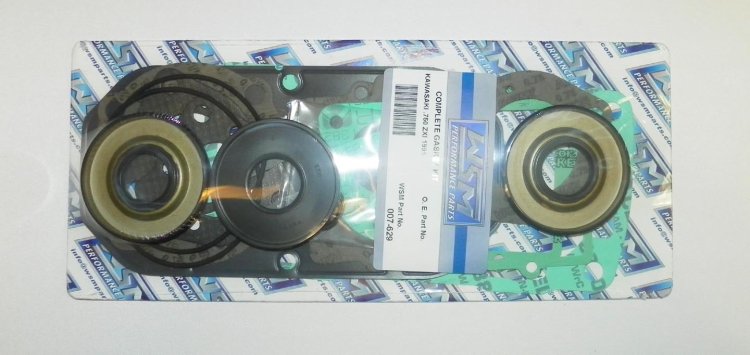 WSM PWC Gasket Kits Complete Gasket Kit Kawasaki 750 ZXI 95-97 - 007-629