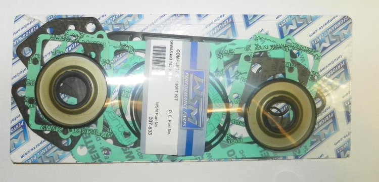 WSM PWC Gasket Kits Complete Gasket Kit Kawasaki 750 XIR 1994 - 007-633