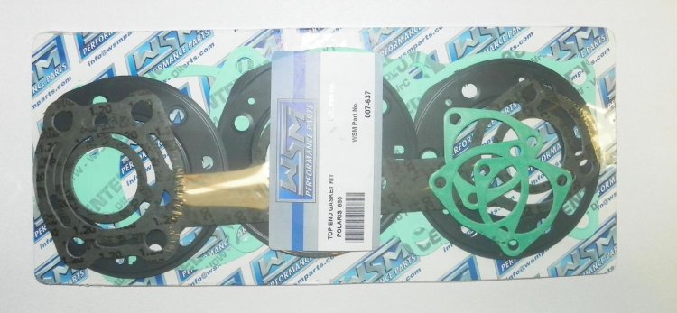 WSM PWC Gasket Kits Top End Gasket Kit Polaris 650 SL 92-95 - 007-637