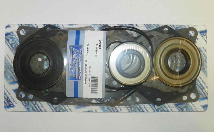 WSM PWC Gasket Kits Complete Gasket Kit Kawasaki 1200 STX-R / Ultra 150 99-05 - 007-645