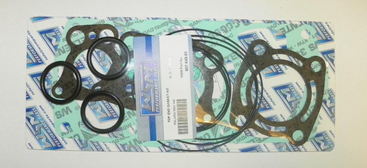 WSM PWC Gasket Kits Top End Gasket Kit Polaris 1200 MSX 140 03-04 - 007-649-01