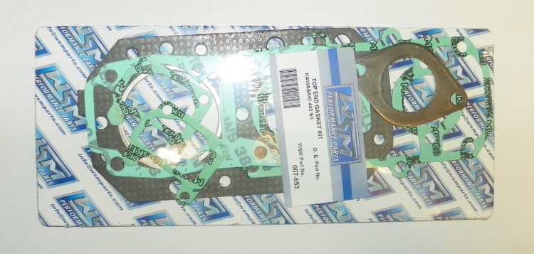 WSM PWC Gasket Kits Top End Gasket Kit Kawasaki 440 SX 82-91 - 007-653