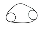 WSM PWC Gaskets & Orings Rotary Valve O-Ring Sea-Doo 650 - 720 94-97 - 008-606