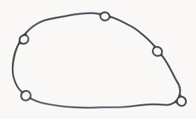 WSM PWC Gaskets & Orings Generator Cover O-Ring Yamaha 1200 / 1300 01-08 - 008-632 WSM PWC Gaskets & Orings Generator Cover O-Ring Yamaha 1200 / 1300 01-08 - 008-632