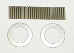 WSM MAR Engine bearings Bearing Needles With Washers Force / Mercury / Mariner 30 - 150 Hp (Pack Of 29) - 010-136-29T