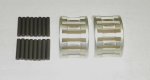 WSM MAR Engine bearings Lower Rod Bearing Mercury / Mariner 65 - 125 / 200 - 300 Hp - 010-151