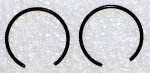 WSM PWC Pins & Clips Piston Clips Kawasaki 440 / 550 JS / SX 77-95 - 010-616-10