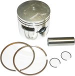 WSM PWC Piston Kits Piston Kit Yamaha 500 89-93 .25mm Over - 010-801-04K