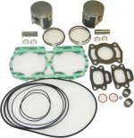 WSM PWC Engine Rebuild Kits Top End Rebuild Kit Sea-Doo 580 92-96 .75mm Over Platinum - 010-815-13P