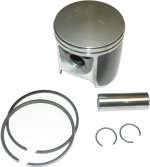 WSM PWC Piston Kits Piston Kit Sea-Doo 650 93-96 .5mm Over Platinum - 010-816-05PK