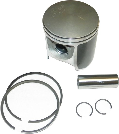 WSM PWC Piston Kits Piston Kit Sea-Doo 650 93-96 1mm Over Platinum - 010-816-07PK