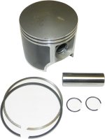 WSM PWC Piston Kits Piston Kit Sea-Doo 951 98-03 .25mm Over Platinum - 010-819-04PK