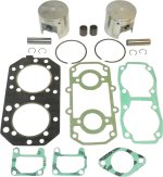 WSM PWC Piston Kits Piston Kit Sea-Doo 951 98-03 .5mm Over Platinum - 010-819-05PK