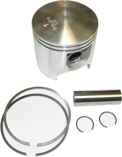 WSM PWC Piston Kits Piston Kit Sea-Doo 951 98-03 1mm Over - 010-819-07K