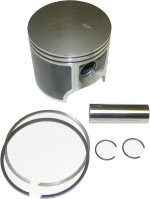 WSM PWC Piston Kits Piston Kit Sea-Doo 951 98-03 1mm Over Platinum - 010-819-07PK