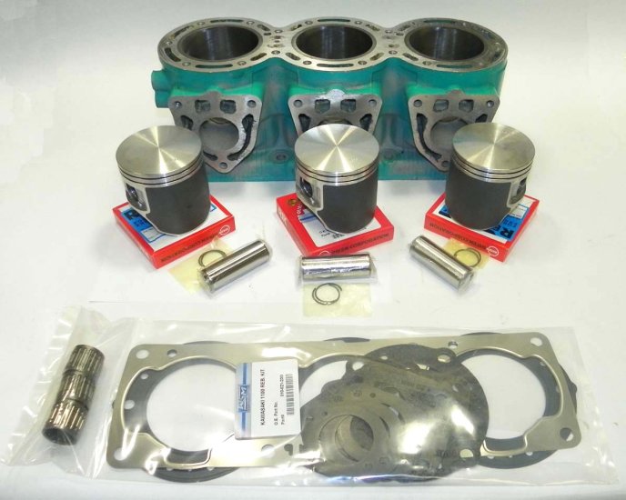 WSM PWC Cylinder Kits Cylinder Kit Kawasaki 1100 Carb Matched (Pre Ship Only) - 010-821-20EX