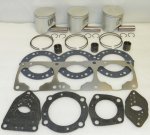 WSM PWC Engine Rebuild Kits Top End Rebuild Kit Kawasaki 1100 STX / ZXI 96-03 .75mm Over - 010-821-23