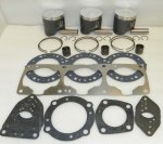 WSM PWC Engine Rebuild Kits Top End Rebuild Kit Kawasaki 1100 STX / ZXI 96-03 .75mm Over Platinum - 010-821-23P