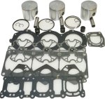 WSM PWC Engine Rebuild Kits Top End Rebuild Kit Yamaha 1200 97-04 .25mm Over - 010-826-21