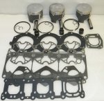 WSM PWC Engine Rebuild Kits Top End Rebuild Kit Yamaha 1200 97-04 .75mm Over Platinum - 010-826-23P