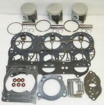WSM PWC Engine Rebuild Kits Top End Rebuild Kit Yamaha 1200R 99-01 .25mm Over Platinum - 010-829-11P