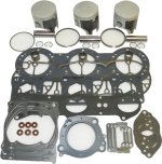 WSM PWC Engine Rebuild Kits Top End Rebuild Kit Yamaha 1200R 99-01 .5mm Over Platinum - 010-829-12P