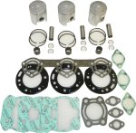 WSM PWC Engine Rebuild Kits Top End Rebuild Kit Polaris 750 SL / SLT 93-95 .75mm Over - 010-830-13