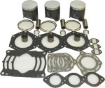 WSM PWC Engine Rebuild Kits Top End Rebuild Kit Kawasaki 1200 STX-R / Ultra 150 99-05 .25mm Over Platinum - 010-841-11P